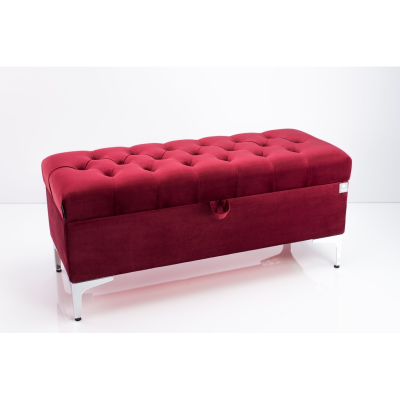 Tufted Storage Bench